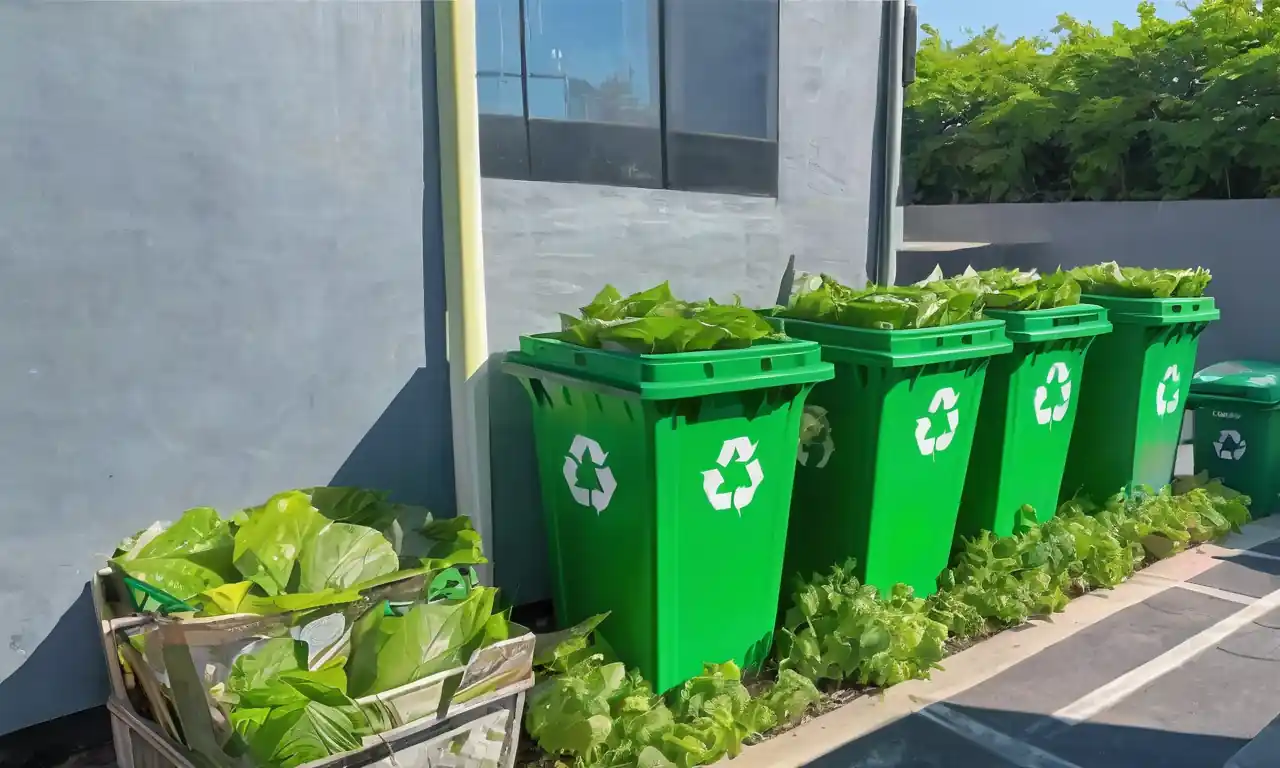 Materiales de construcción ecológicos, vidrio reciclado, techo verde, paneles solares