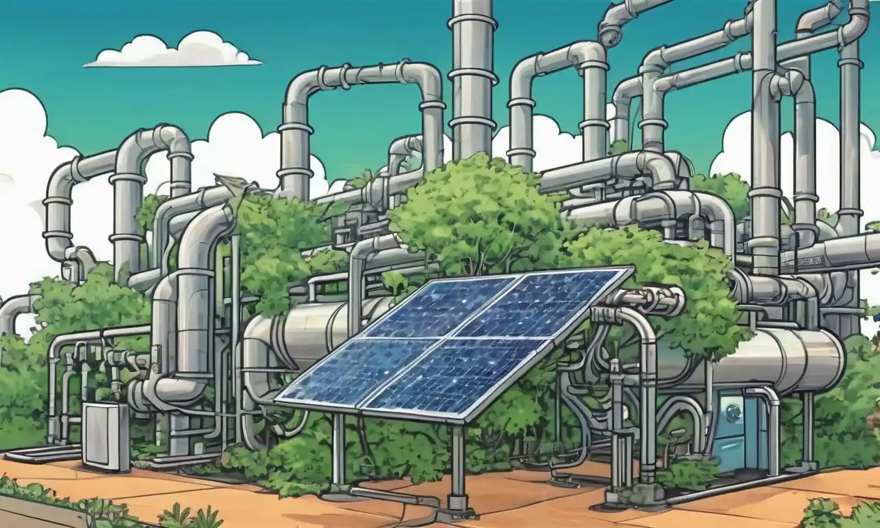 Bosques, hojas verdes, molécula de dióxido de carbono, filtro de luz solar