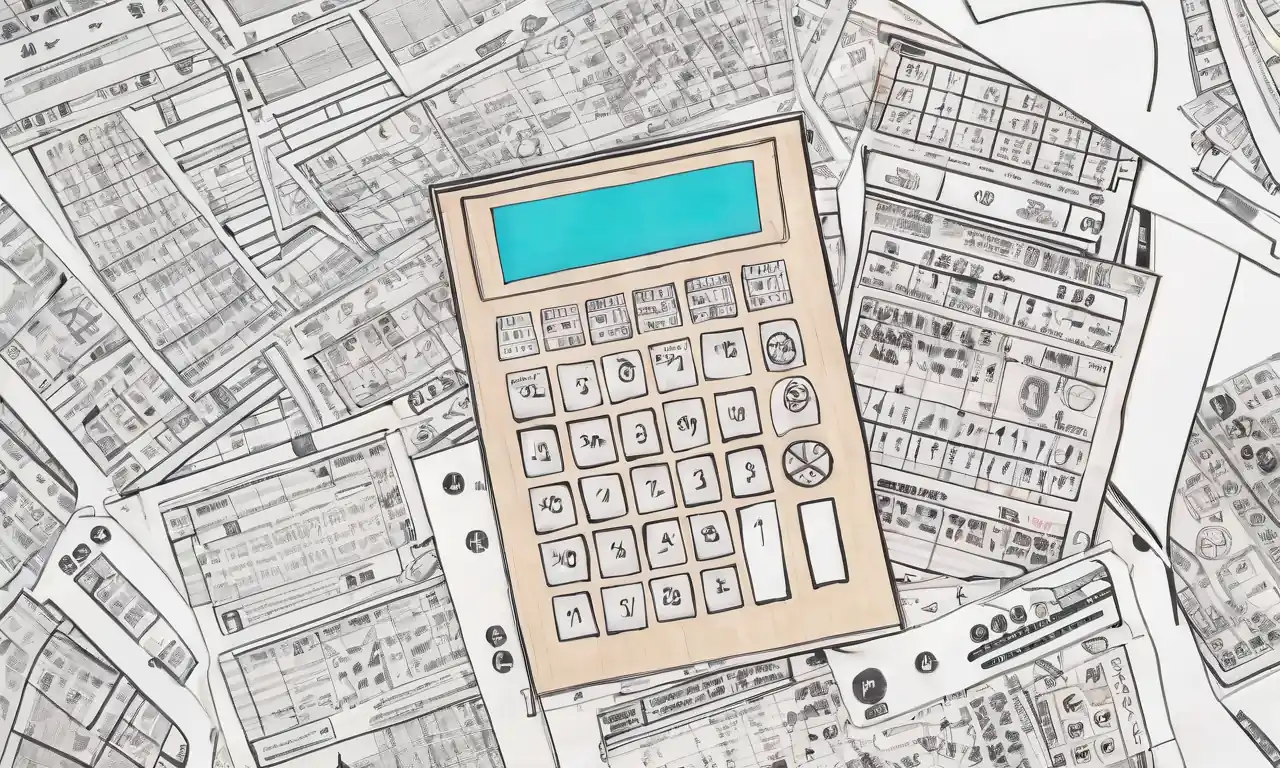 Calculadora de hojas de cálculo, gráfico de huella de carbono, iconos de energía renovable, flecha verde