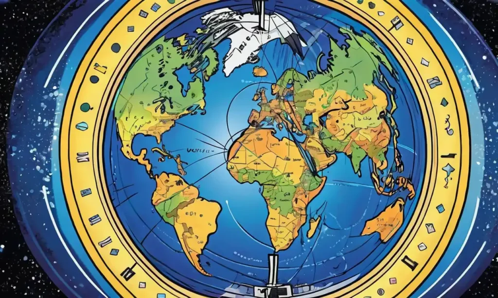 Gráfico mundial de temperatura